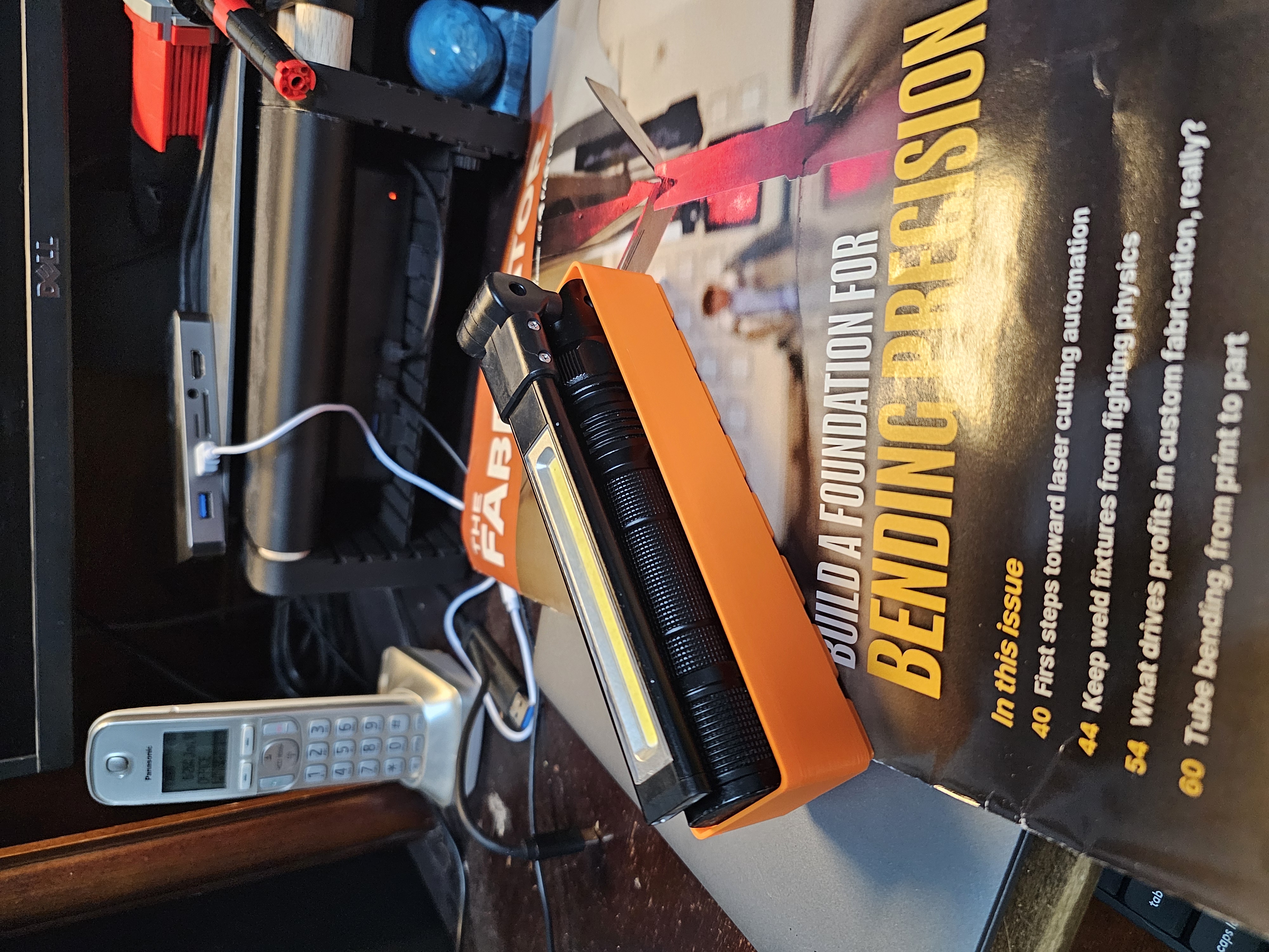 Gridfinity Bins for Rechargeable Work Lights
