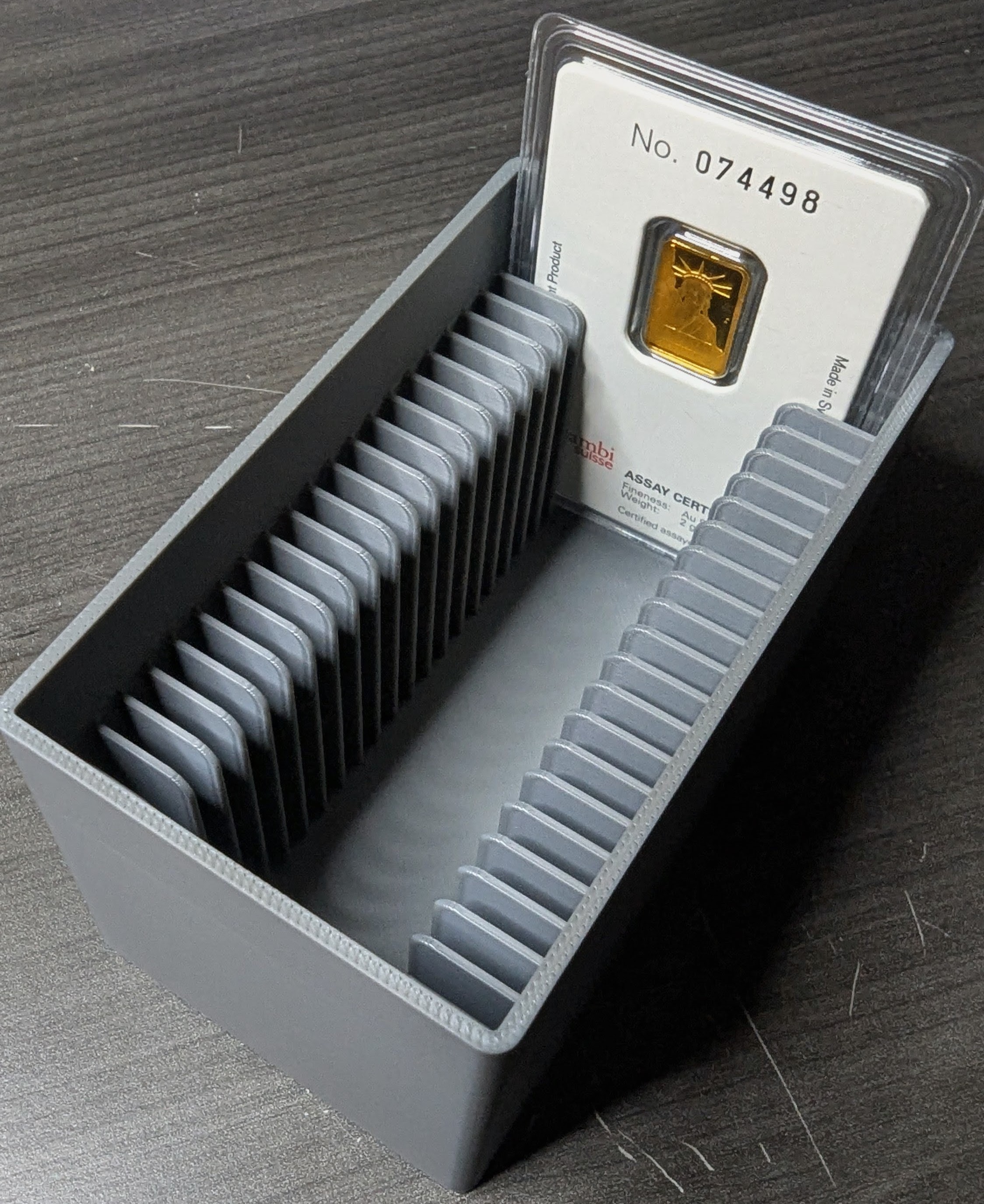 Gram Assay / TEP Card Storage Box (Holds 22)