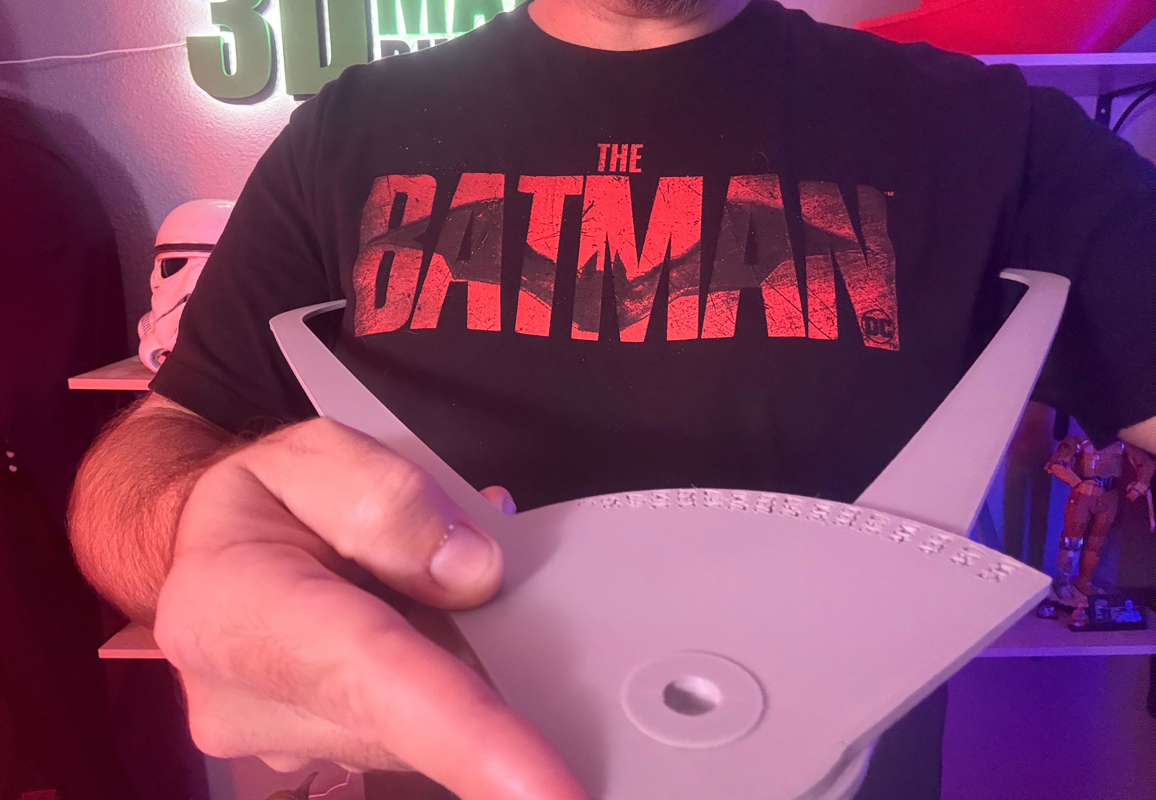 XL Armor Cosplay Caliper Tool with built-in measurements