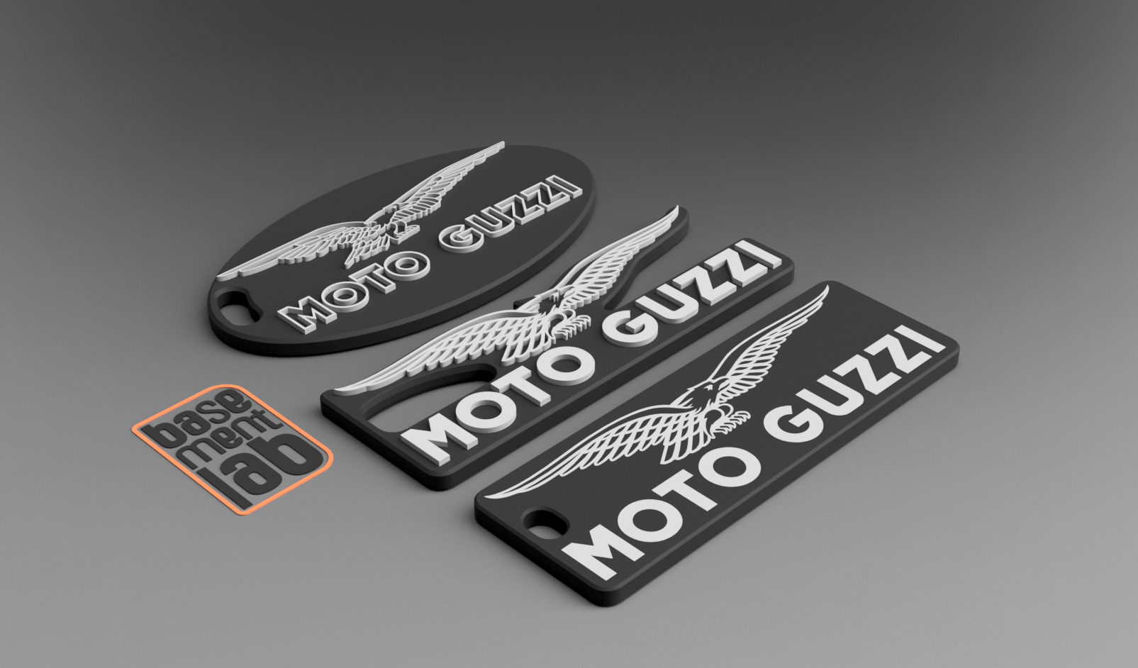 Moto Guzzi - Keychain - Portachiavi - Porte Clès - 钥匙链 - Schlüsselanhänger