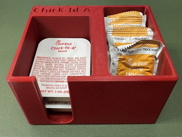 Fast food condiment organizers. Wendys, Chick-Fil-A, Whataburger, Taco Bell Etc...