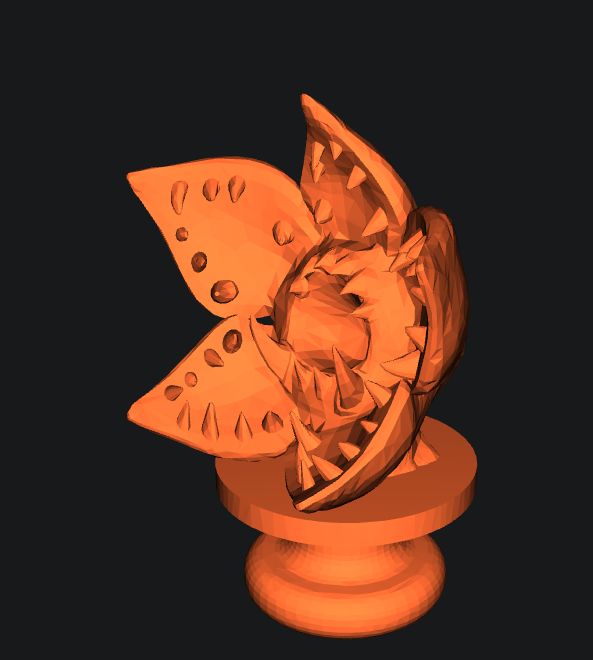 [STRANGER THINGS] Demogorgon Croc Charm