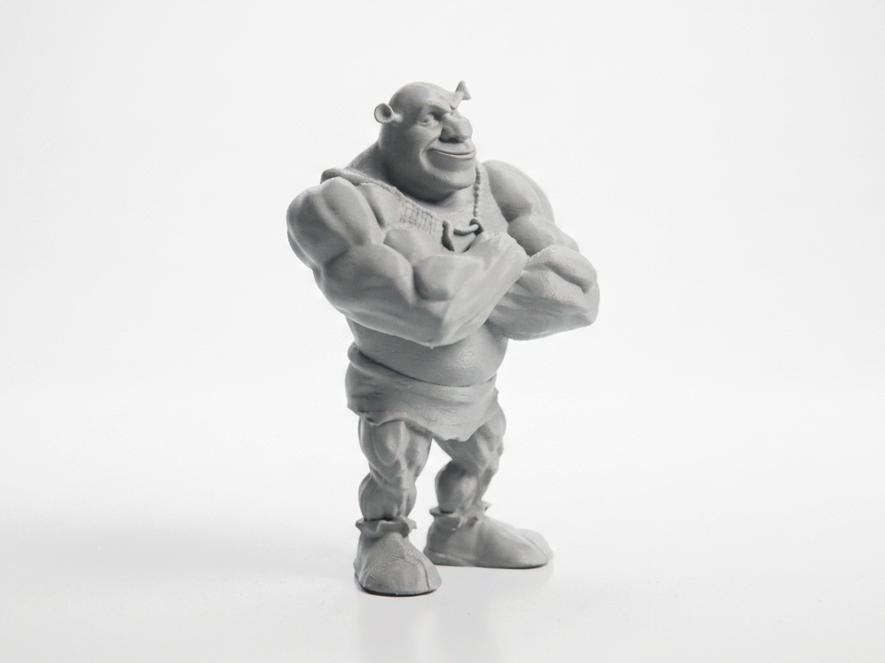 Buff Shrek Figurine Character Collectible 3D Printable