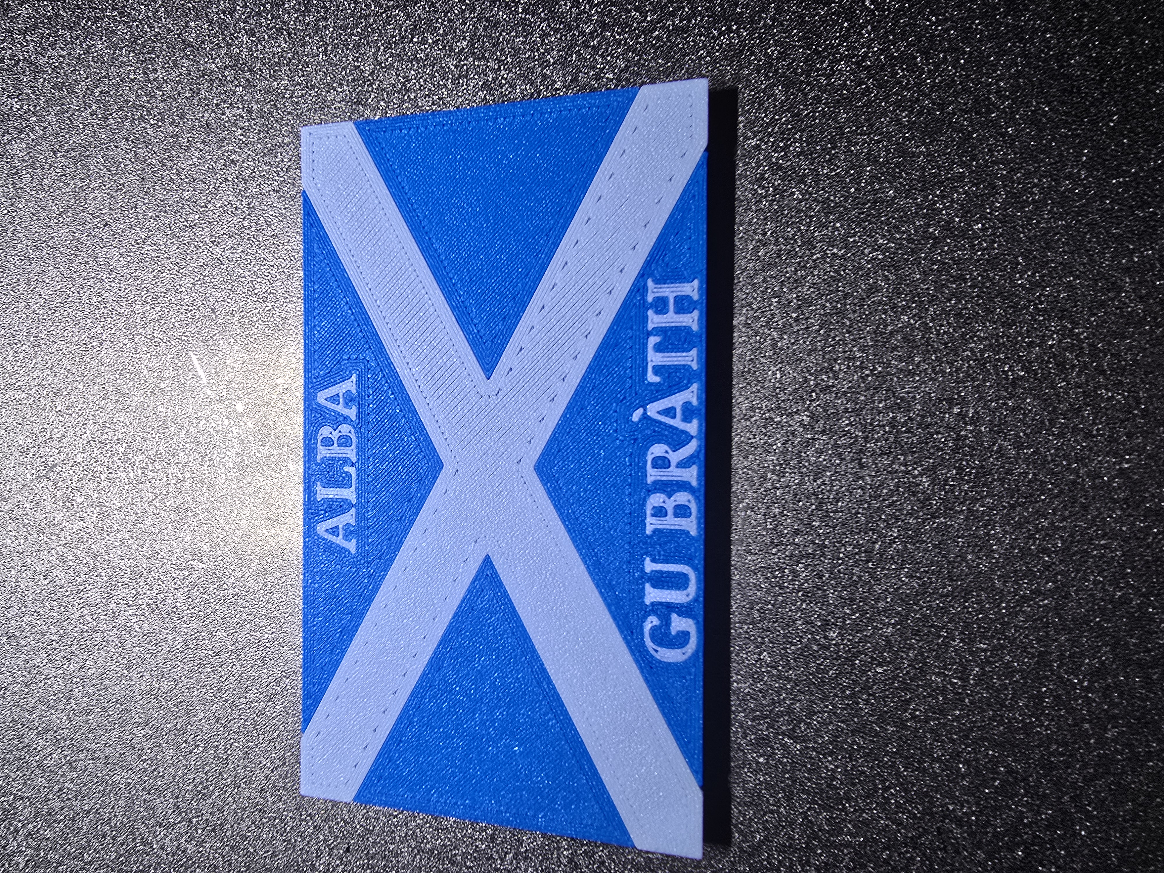 Alba Gu Brath plaque