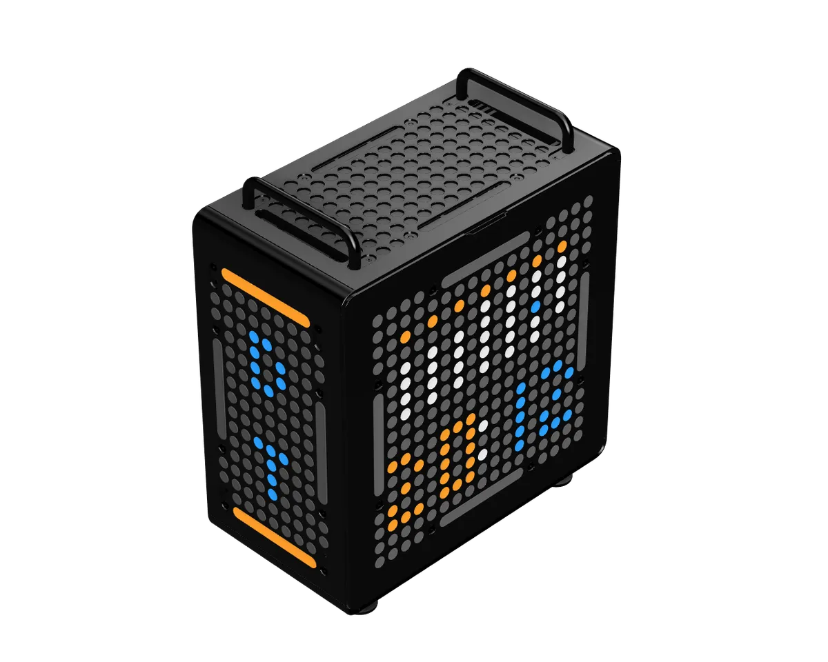Qubix - Cooler Master Qube 540 LED Matrix Display by paw3D