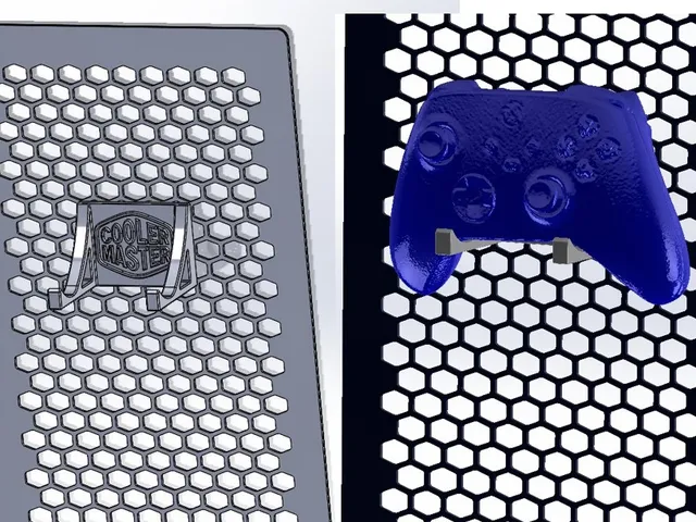 Universal Controller mount for Cooler Master MasterFrame 600 Full PC Case