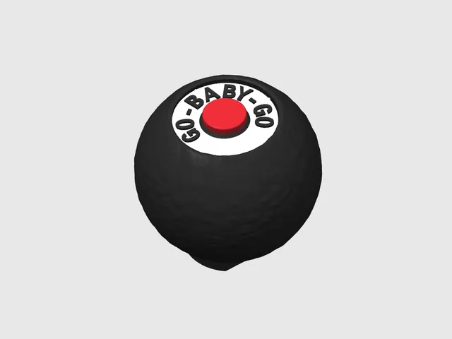 Mustang Go-Baby-Go Knob for Thrustmaster TH8S