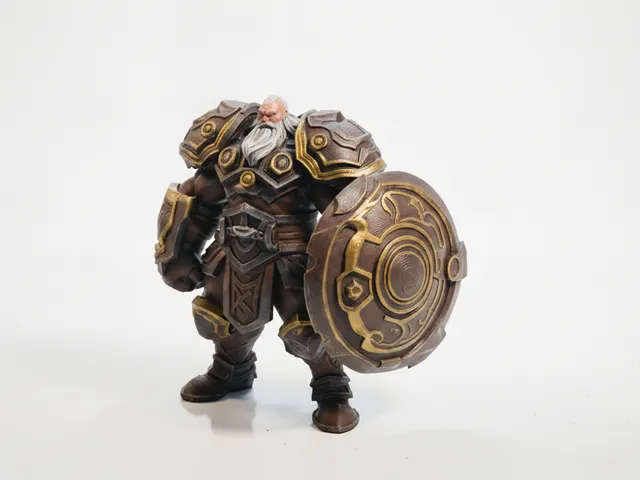Braum Guardian Figurine LOL Champions 3D Printable