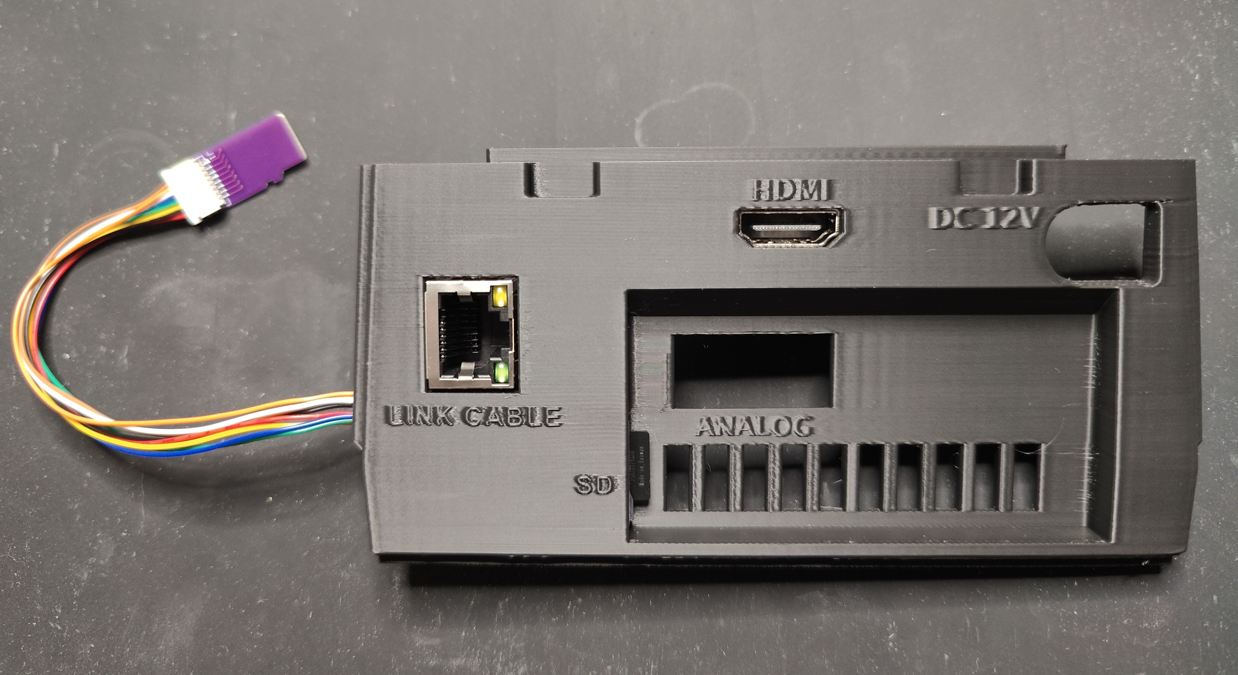 GameCube DOL-101 SD Card Backplate - FlippyDrive Deluxe - RetroGem HDMI