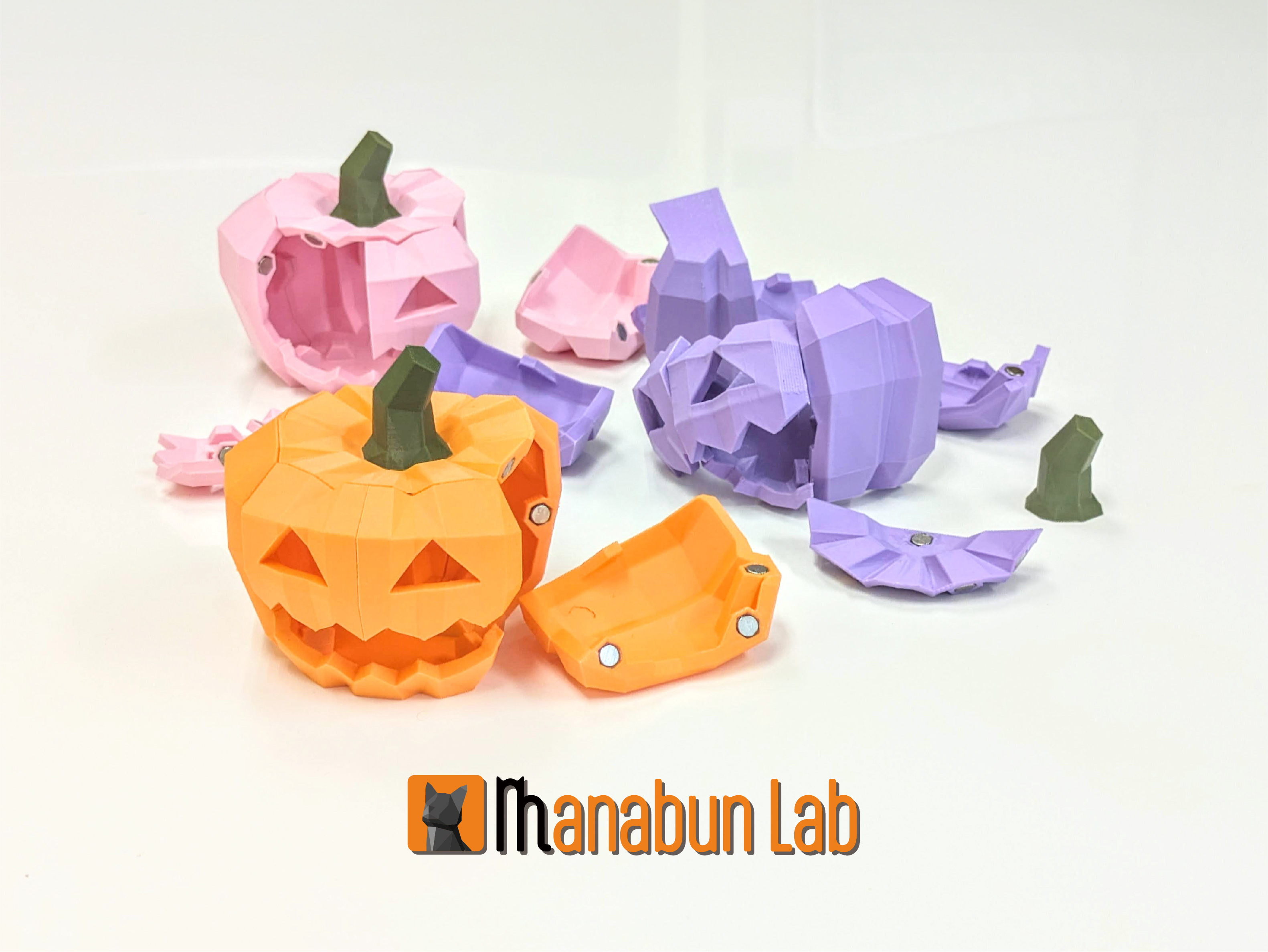 Low Poly Pumpkin Puzzle "Halloween" | No.25 — miniatura 5