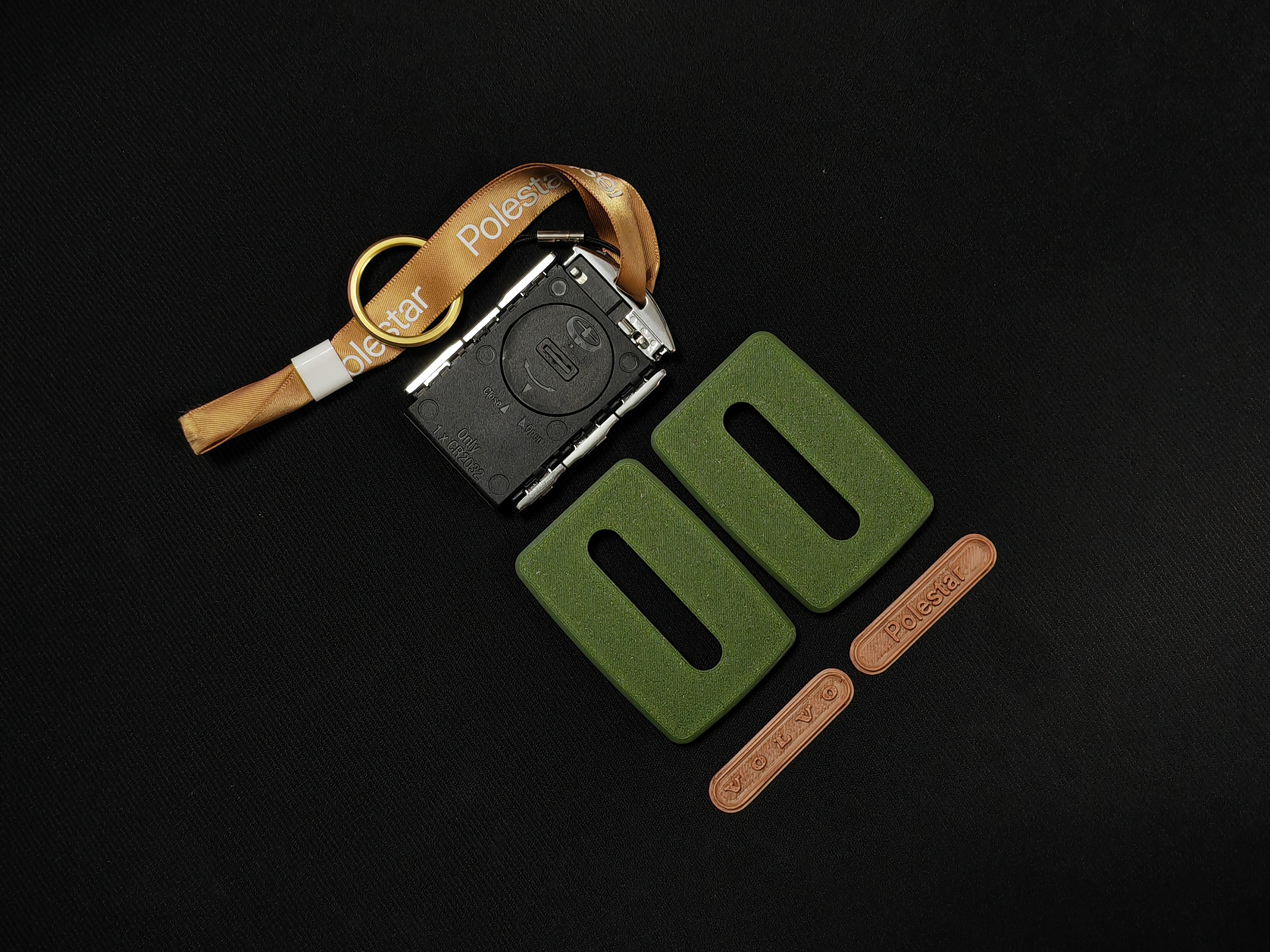 [Original] Polestar (Volvo) Large Key Replaceable Logo Key Case.