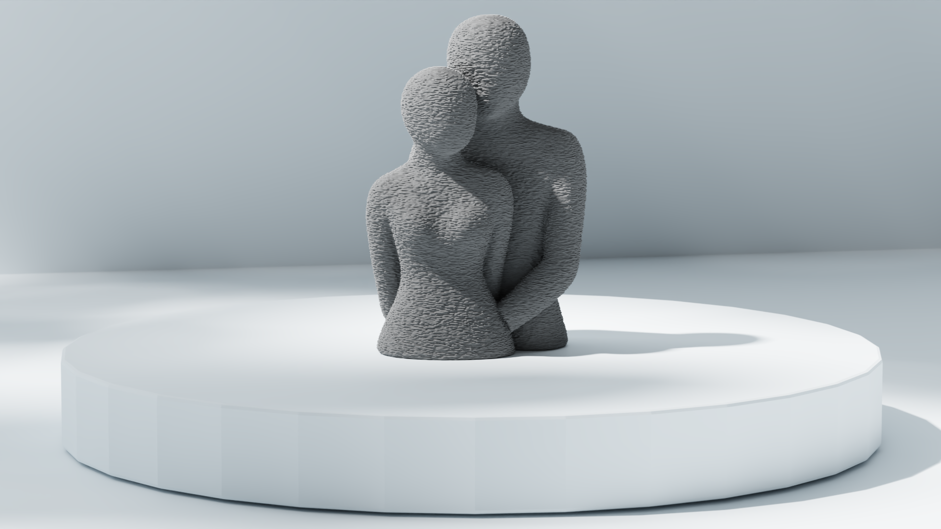 Couple Harmony Statue