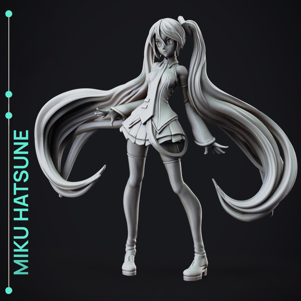 figura de hatsune miku