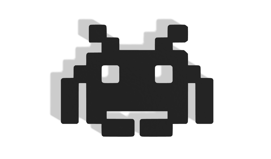 Space Invaders Decor