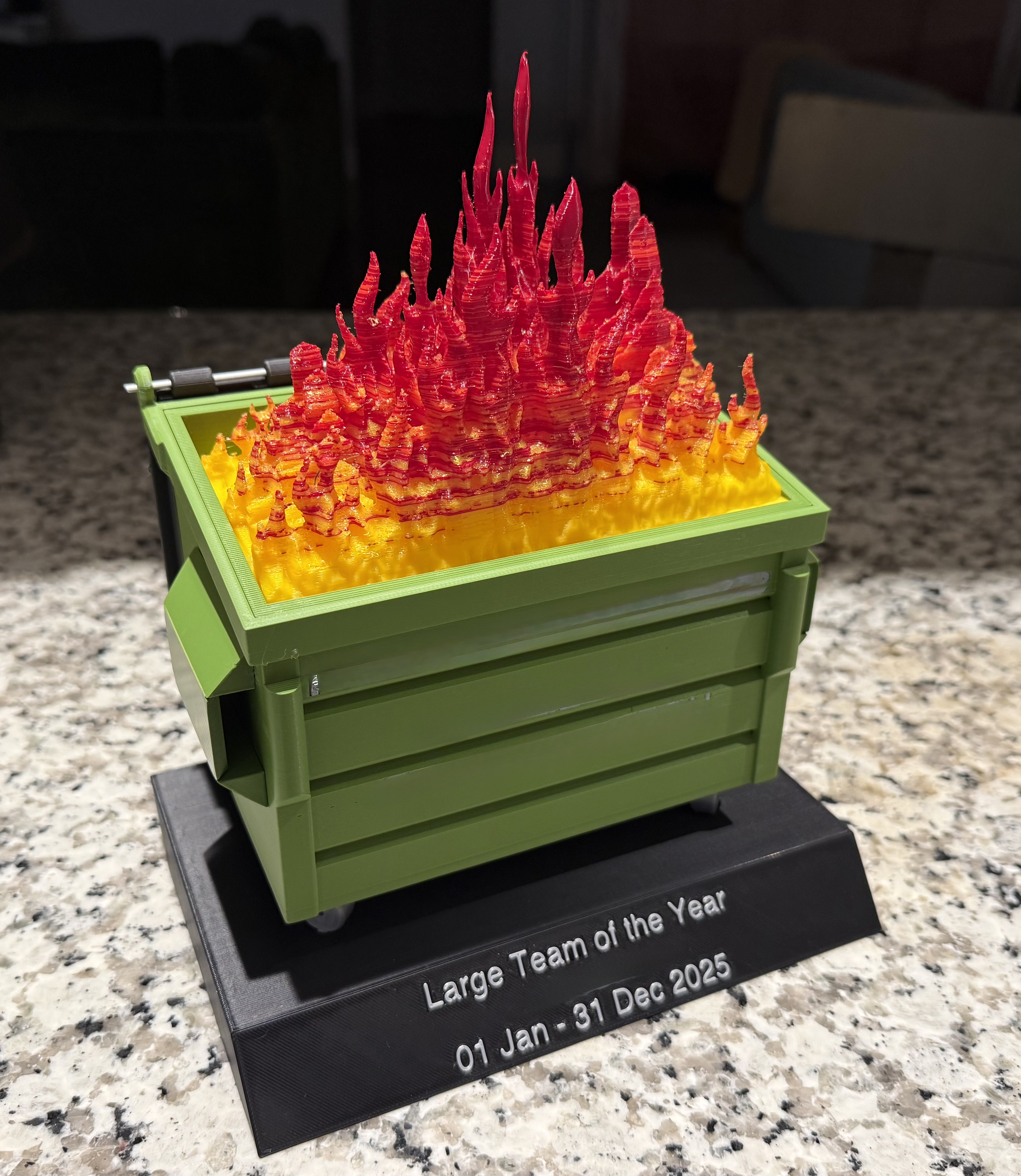 Fire for a Dumpster Fire