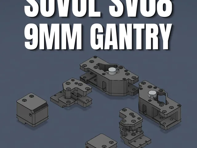 SV08 9mm Gantry Upgrade & Double Shear Support
