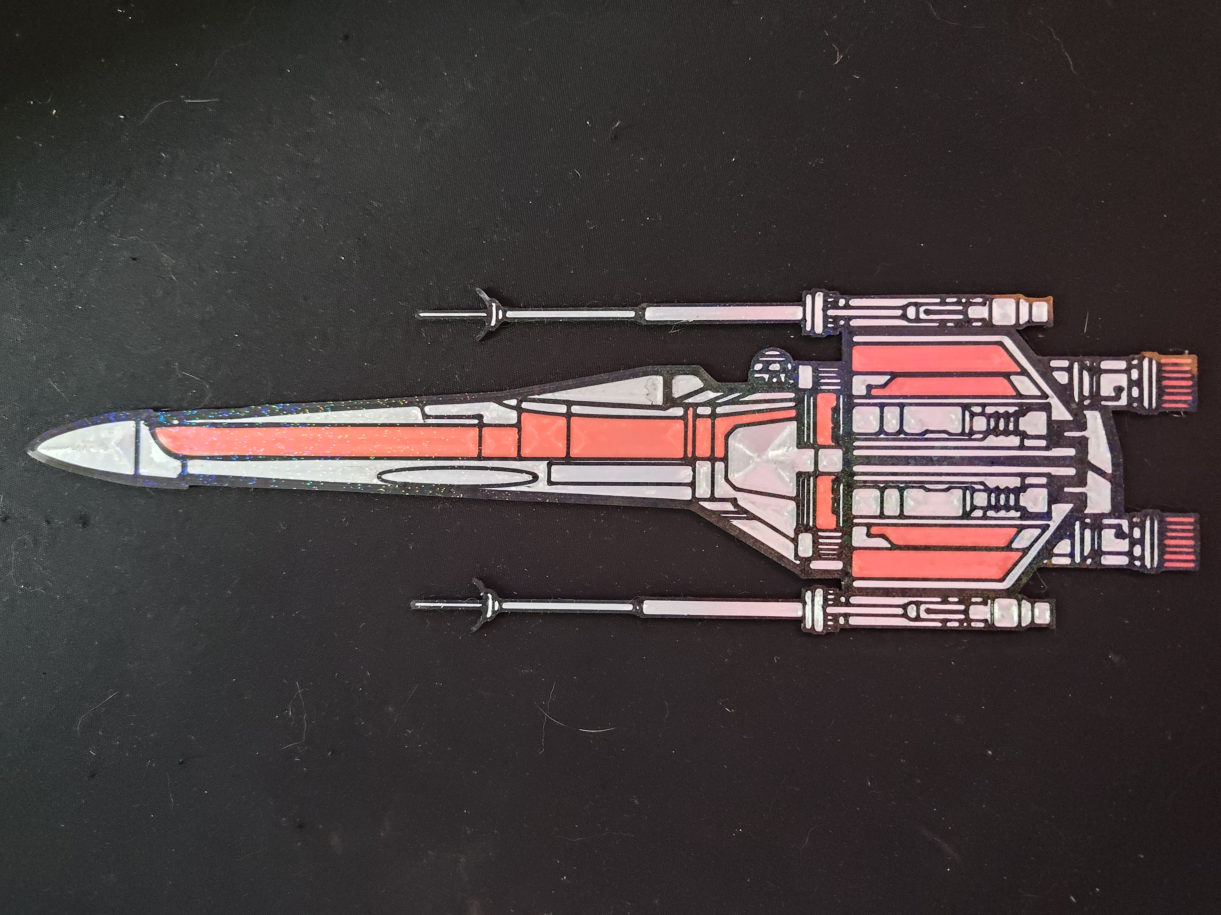 Infill for LimaMike3D's X-Wing Wallart