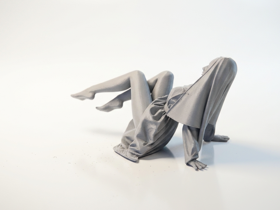 Sat Nun Female Figure Sculpture 3D Printable