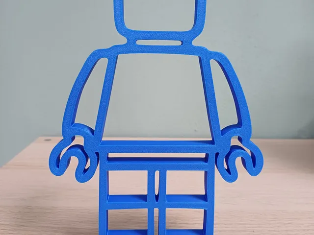 Big brickman silhouette / wall art