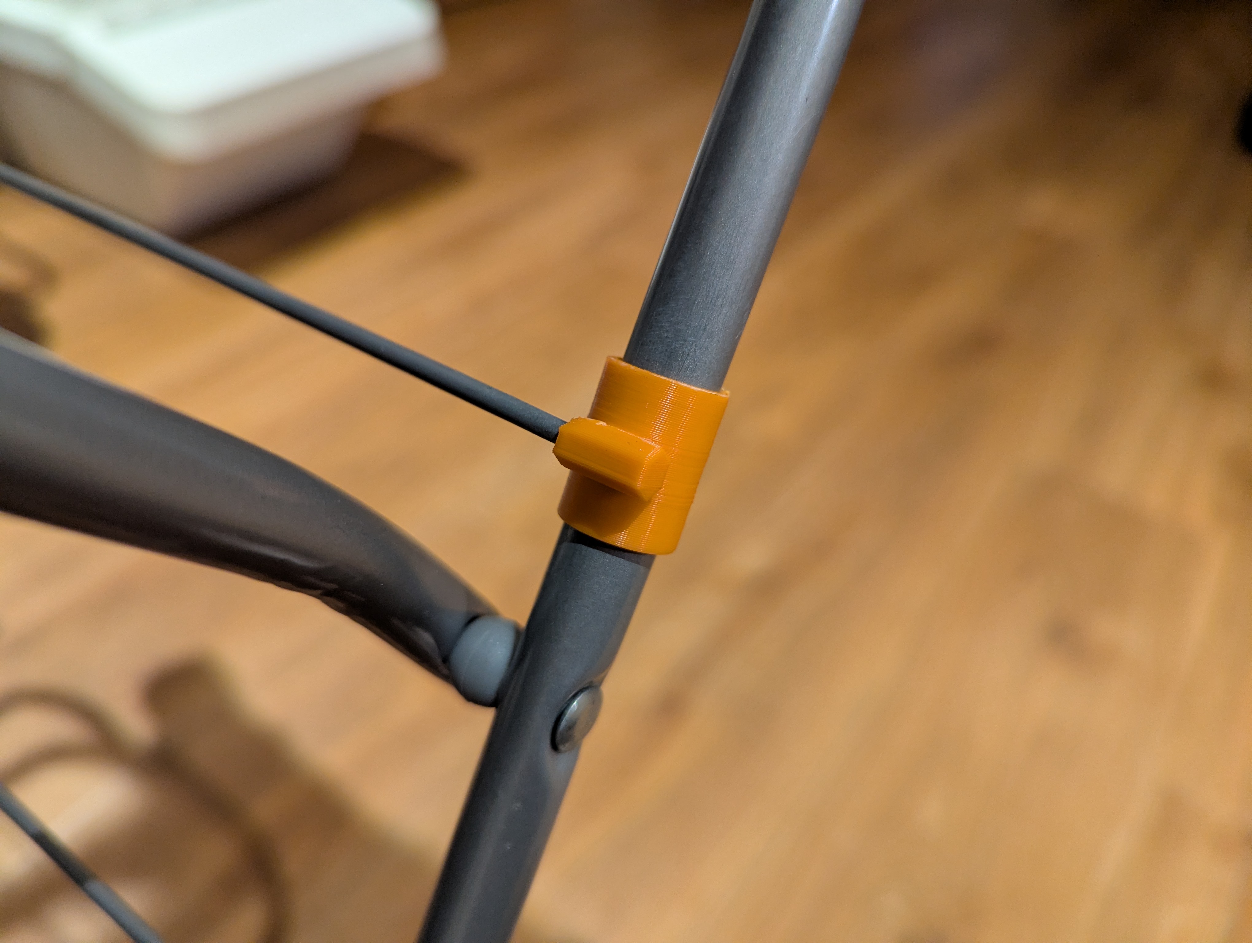 Drying rack rail repair