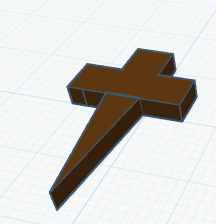 Cross vampire stake