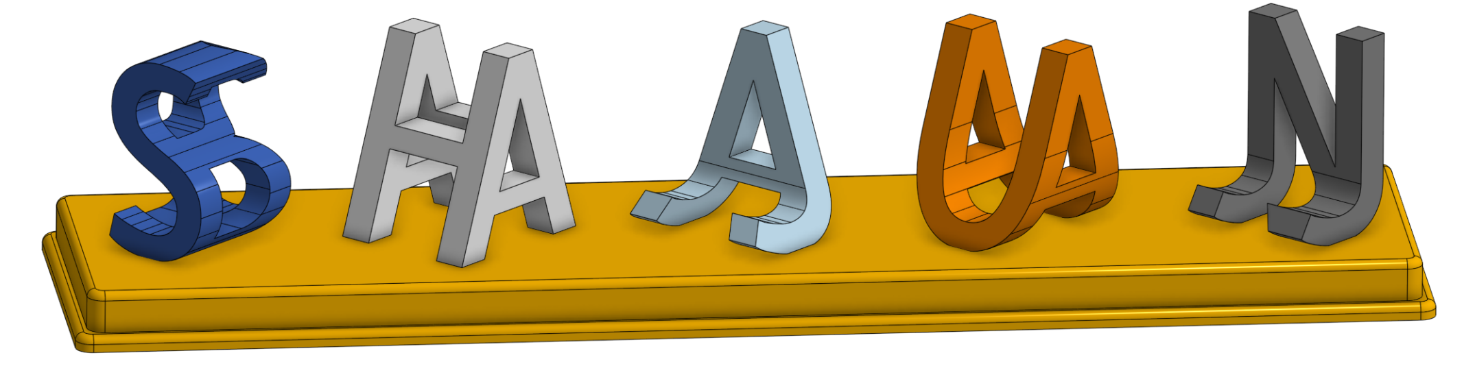 Anamorphic Sculpture