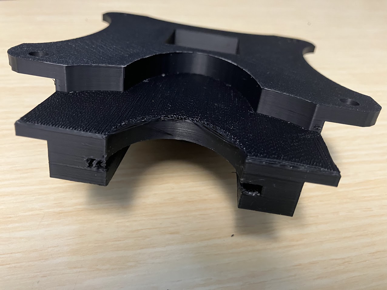 2" riser for VESA monitor arms 3D model