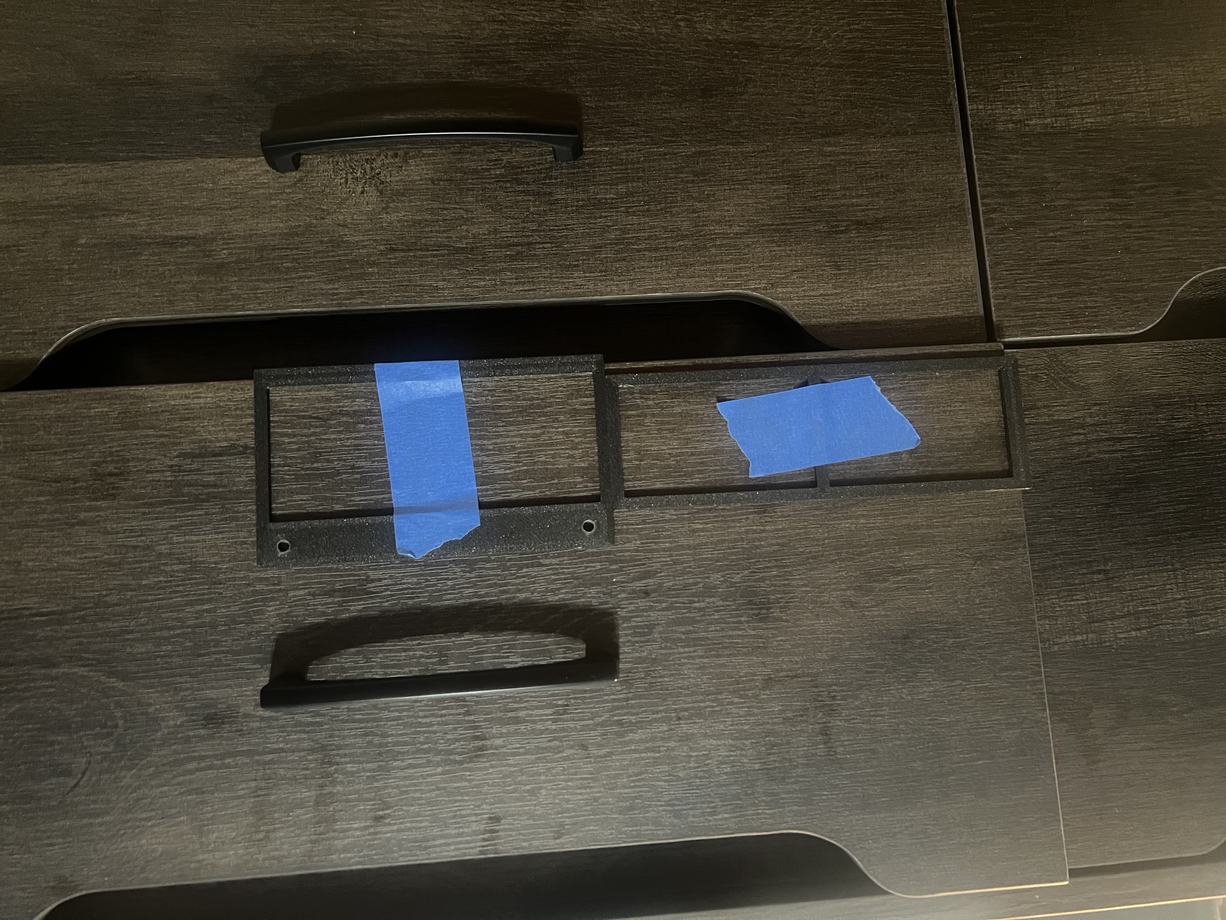 Drawer Handle Drilling Template
