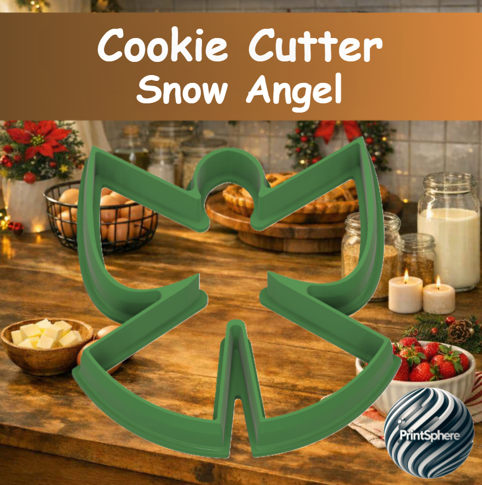 Baking - Cookie Cutter - Snow Angel