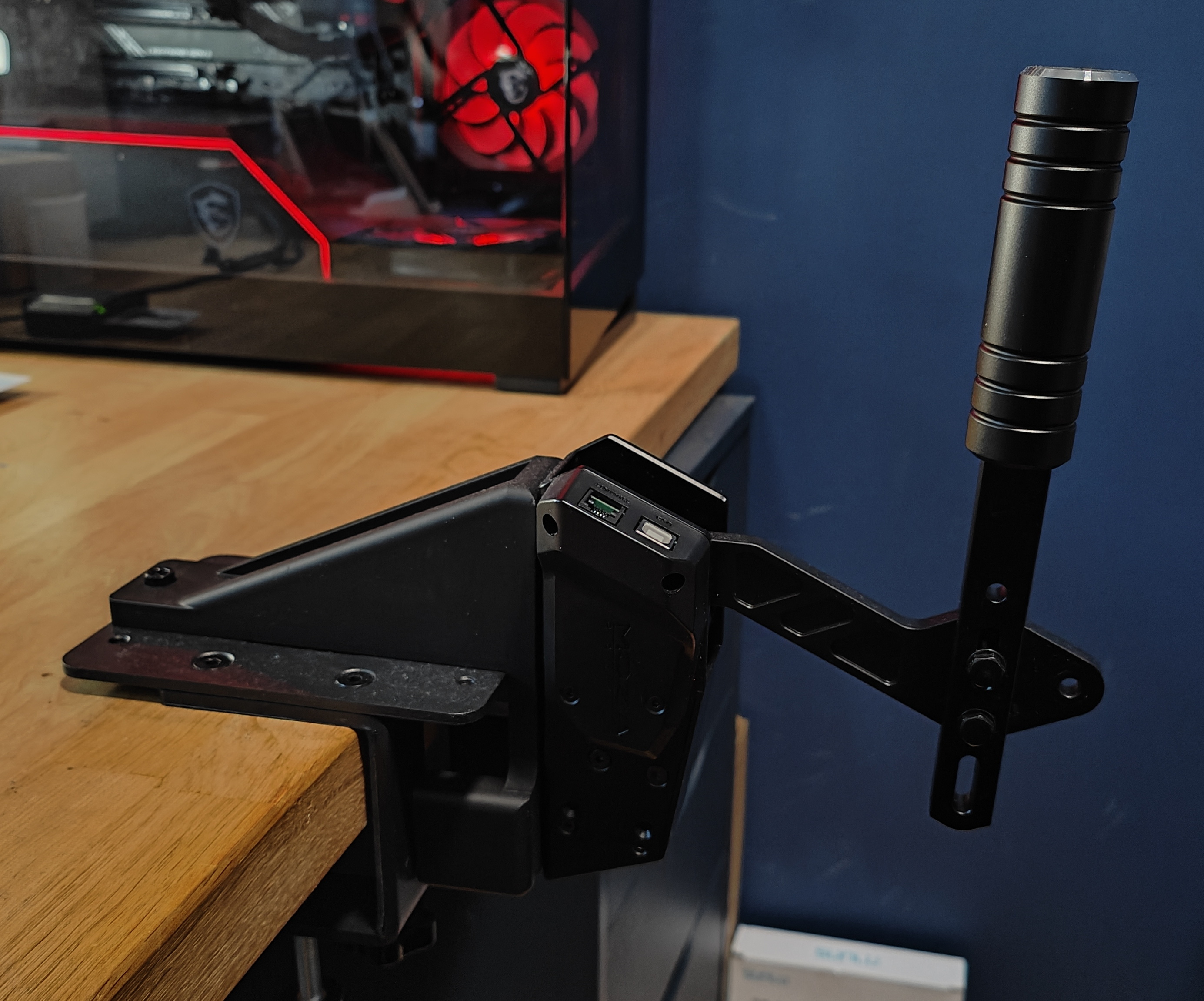 Moza handbrake vertical adapter