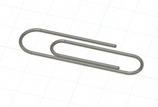 paper clip(not to scale)