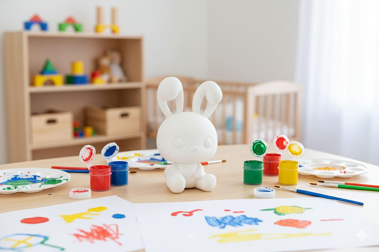 Playful Bunny – Cute Figurine
