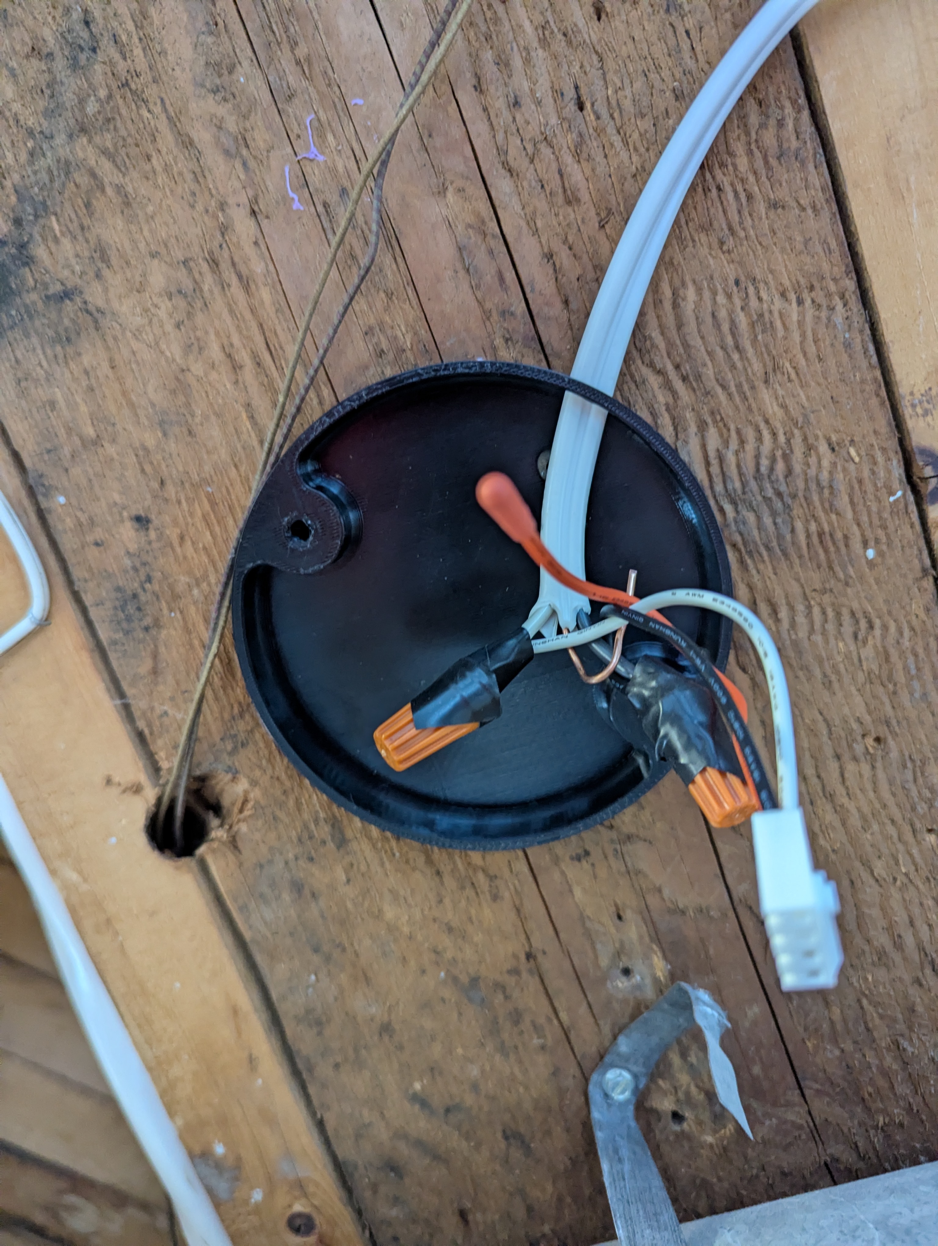 First Alert smoke alarm junction box