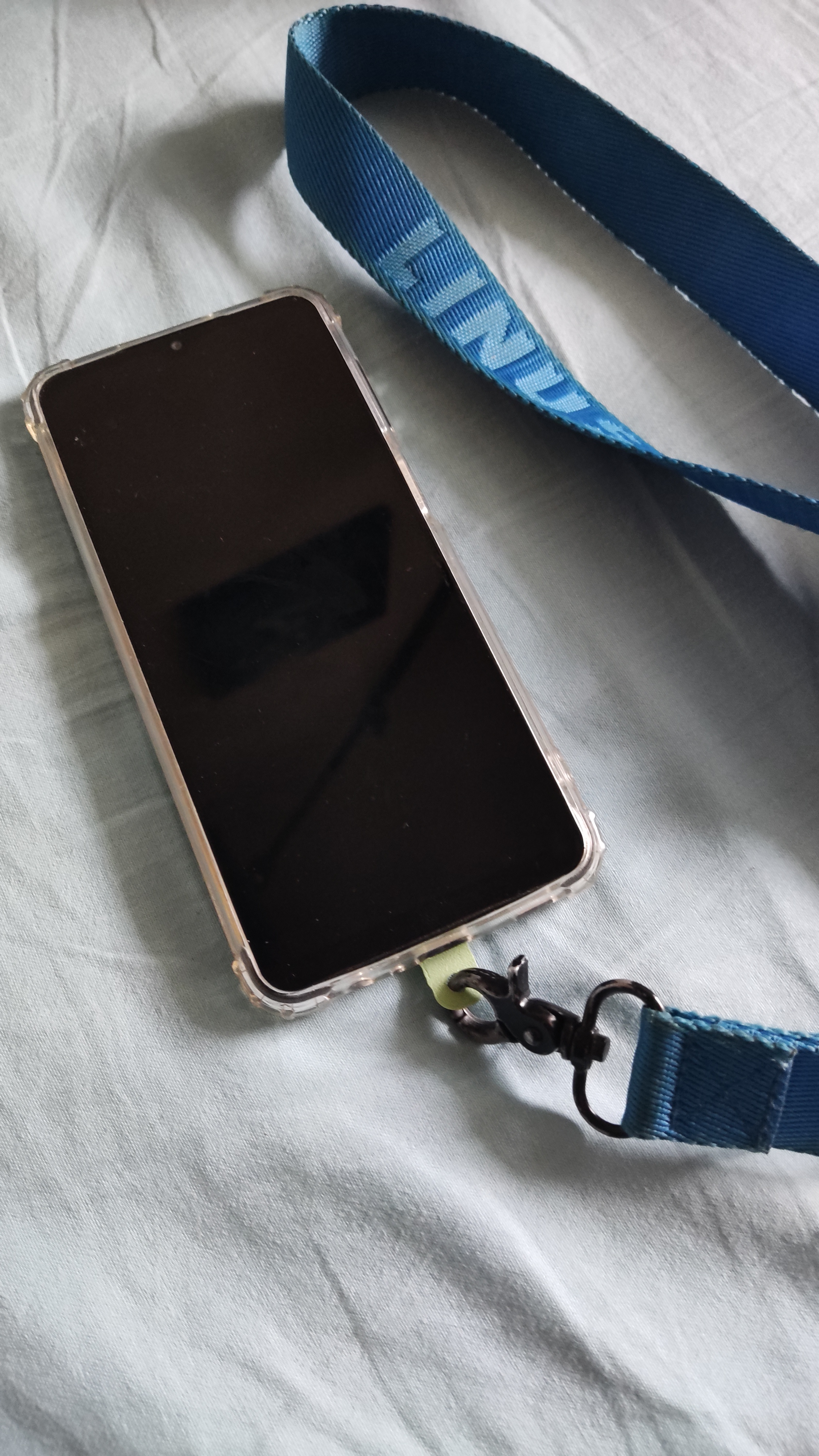 Phone case keychain tag