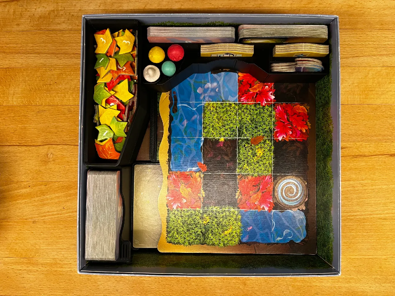 Mycelia + Prisma Expansion Playable Board Game Insert by