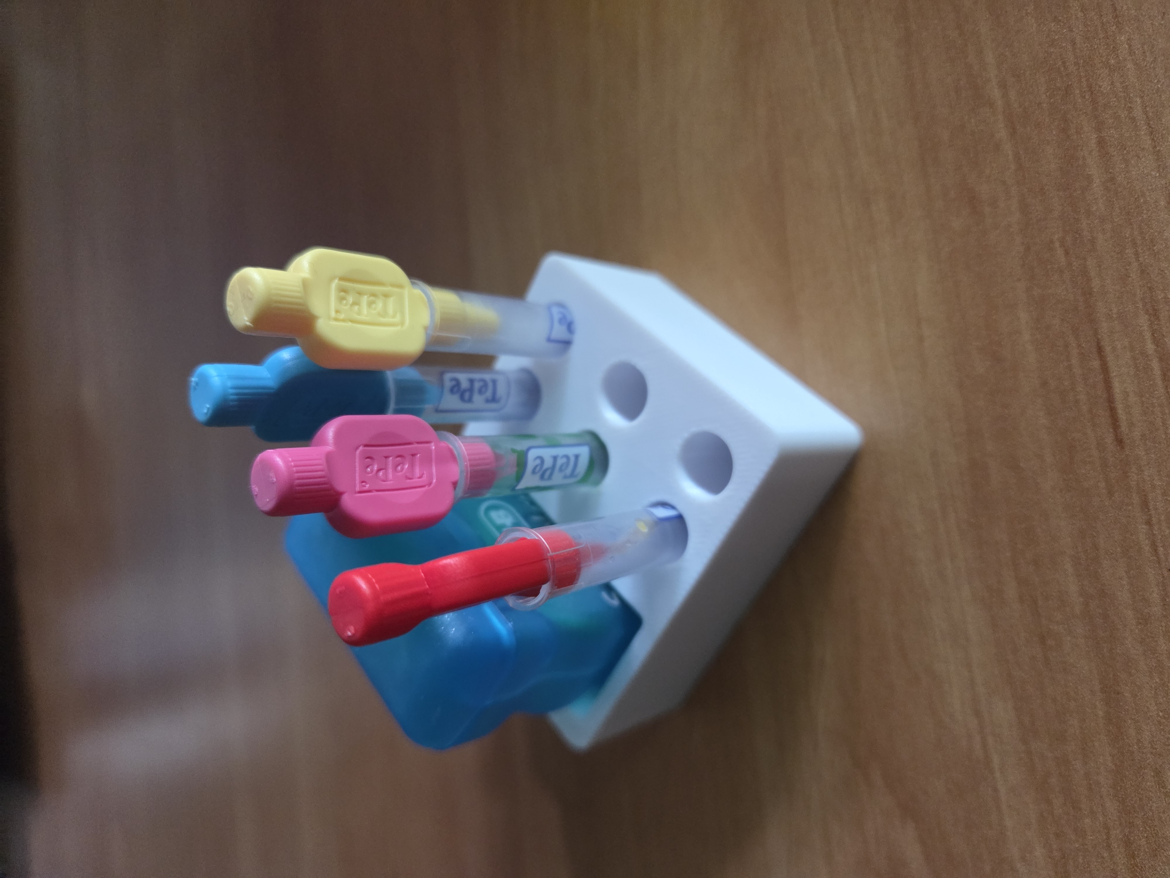 dental hygiene tools stand