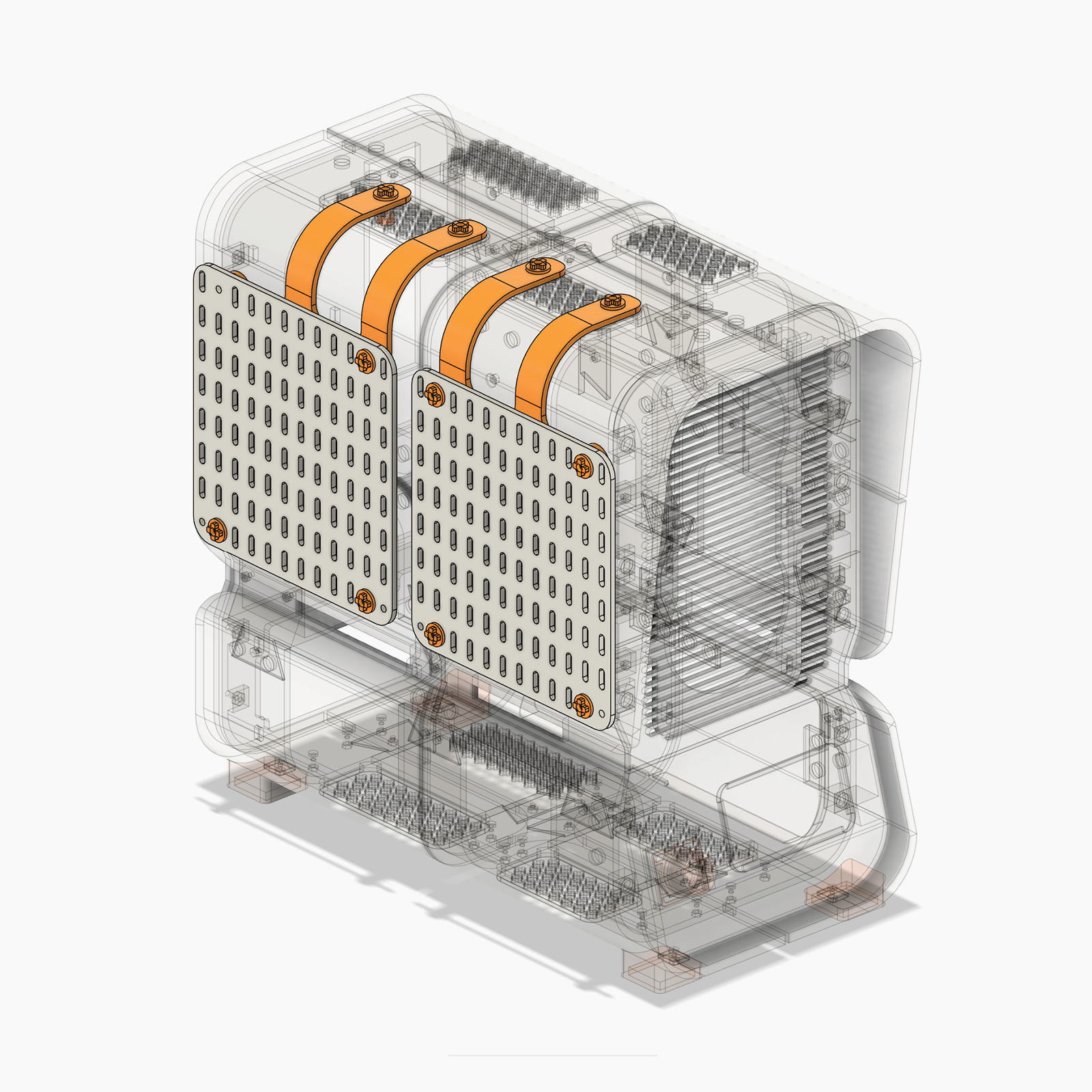 Miniatura 4 do modelo 3D MODULO for Mk01 pc case