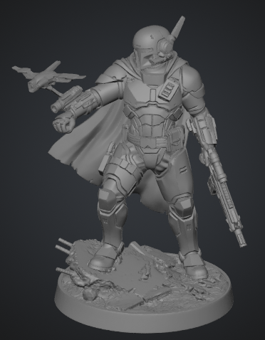 Oath Sword Bastion Knight with Drone