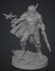 Oath Sword Bastion Knight with Drone