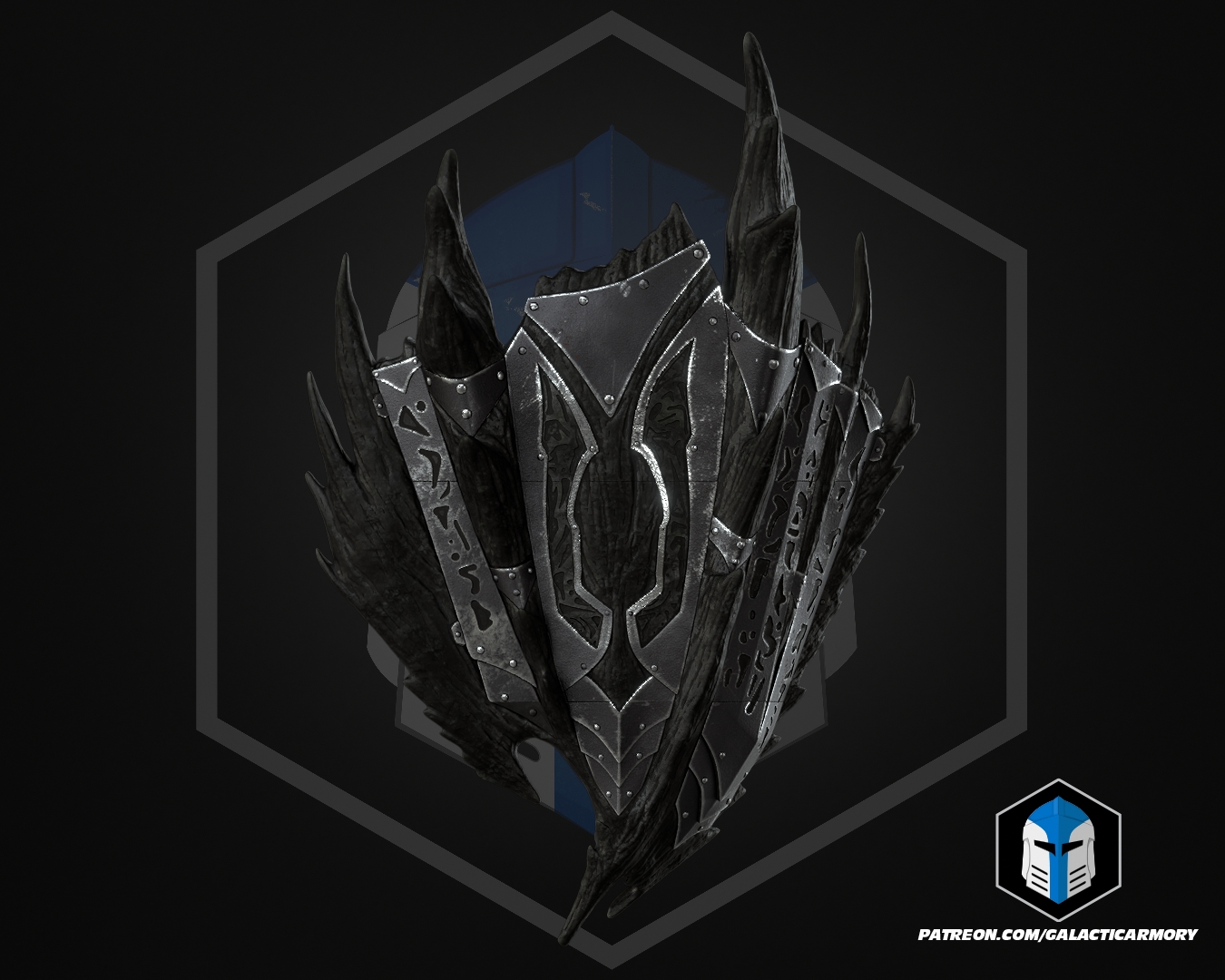 Daedric Shield - 3D Print Files