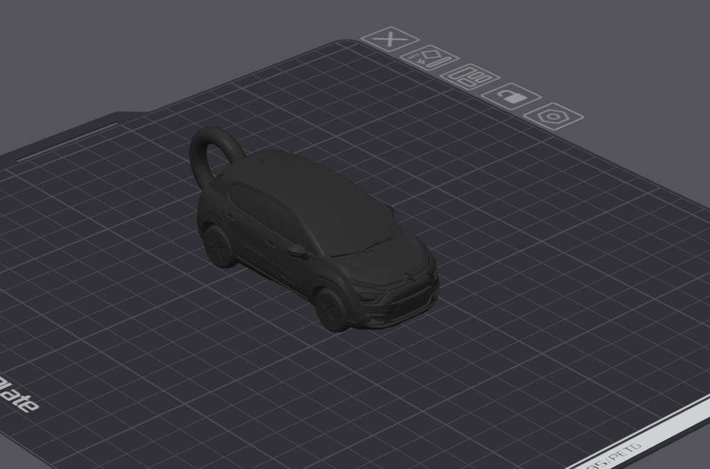 Citroen C3 III Keychain