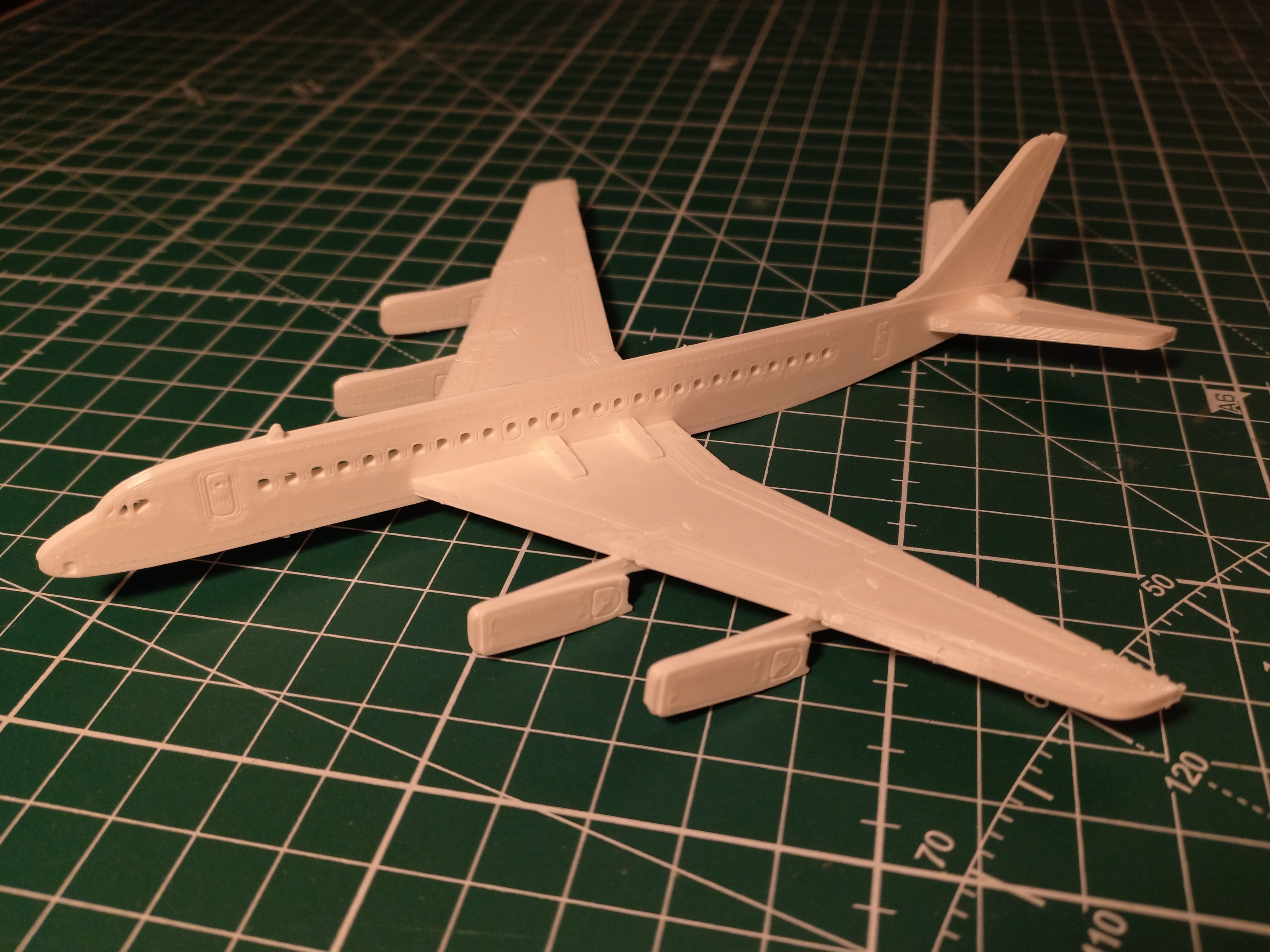 Douglas DC-8 Kit Card