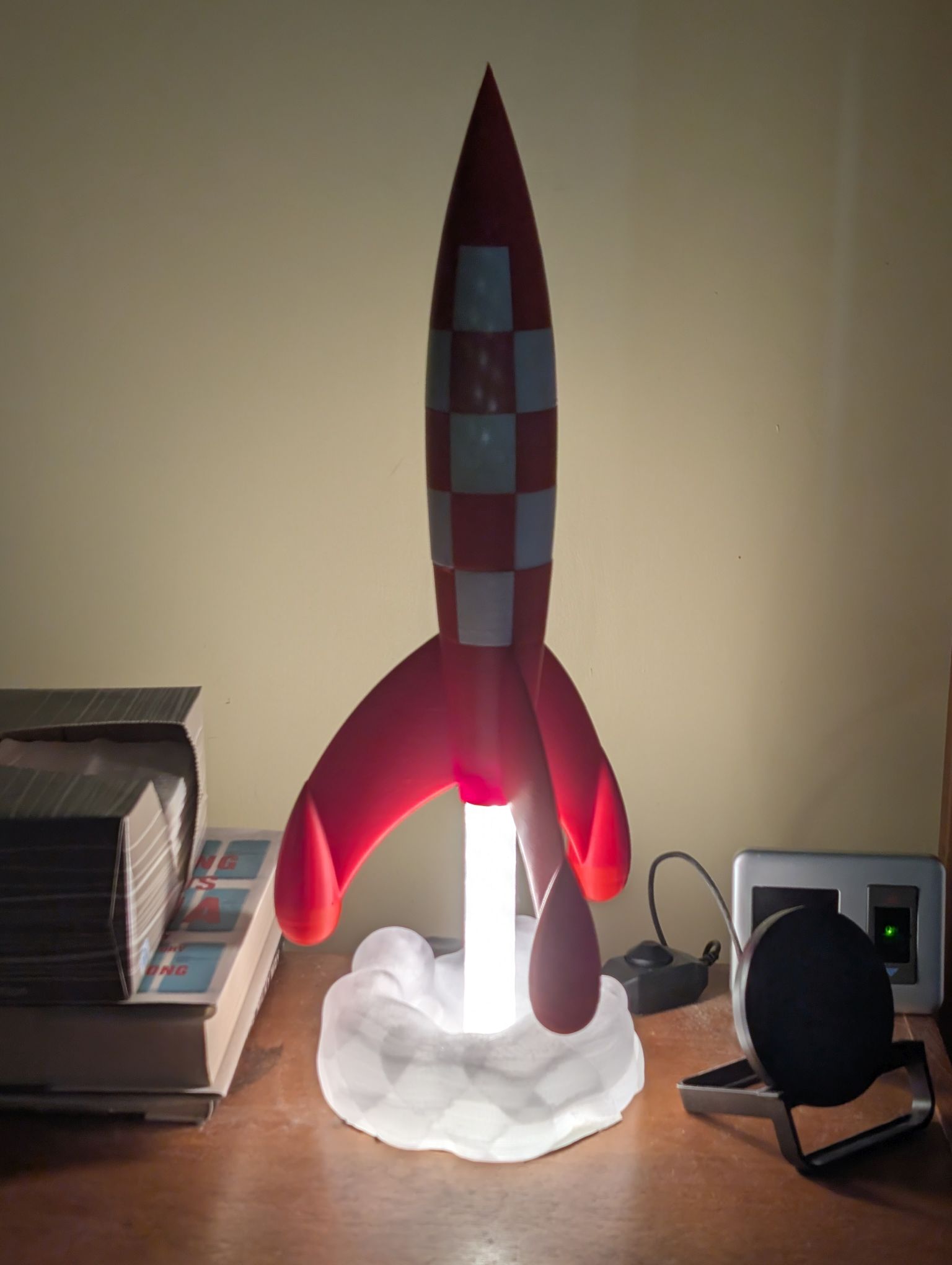 Rocket Lamp