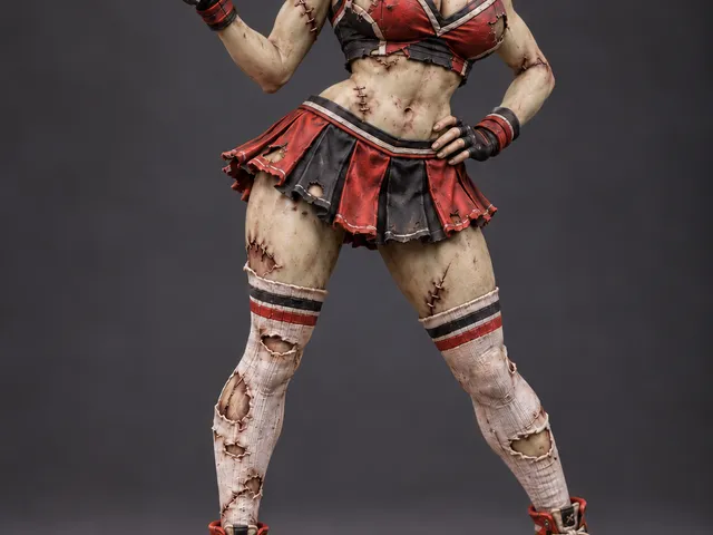 Zombie cheerleader
