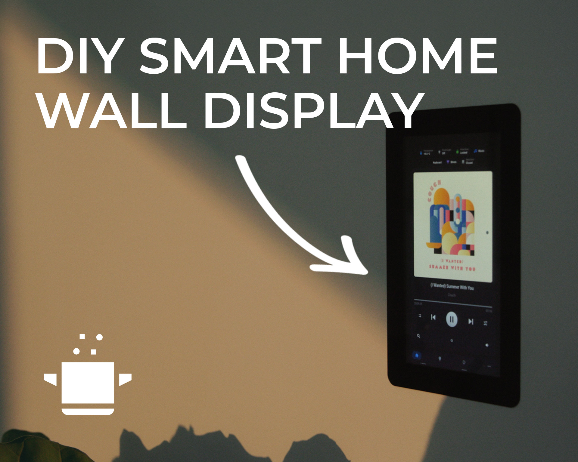 Home Assistant Wall Display - Raspberry Pi Touch Display 2