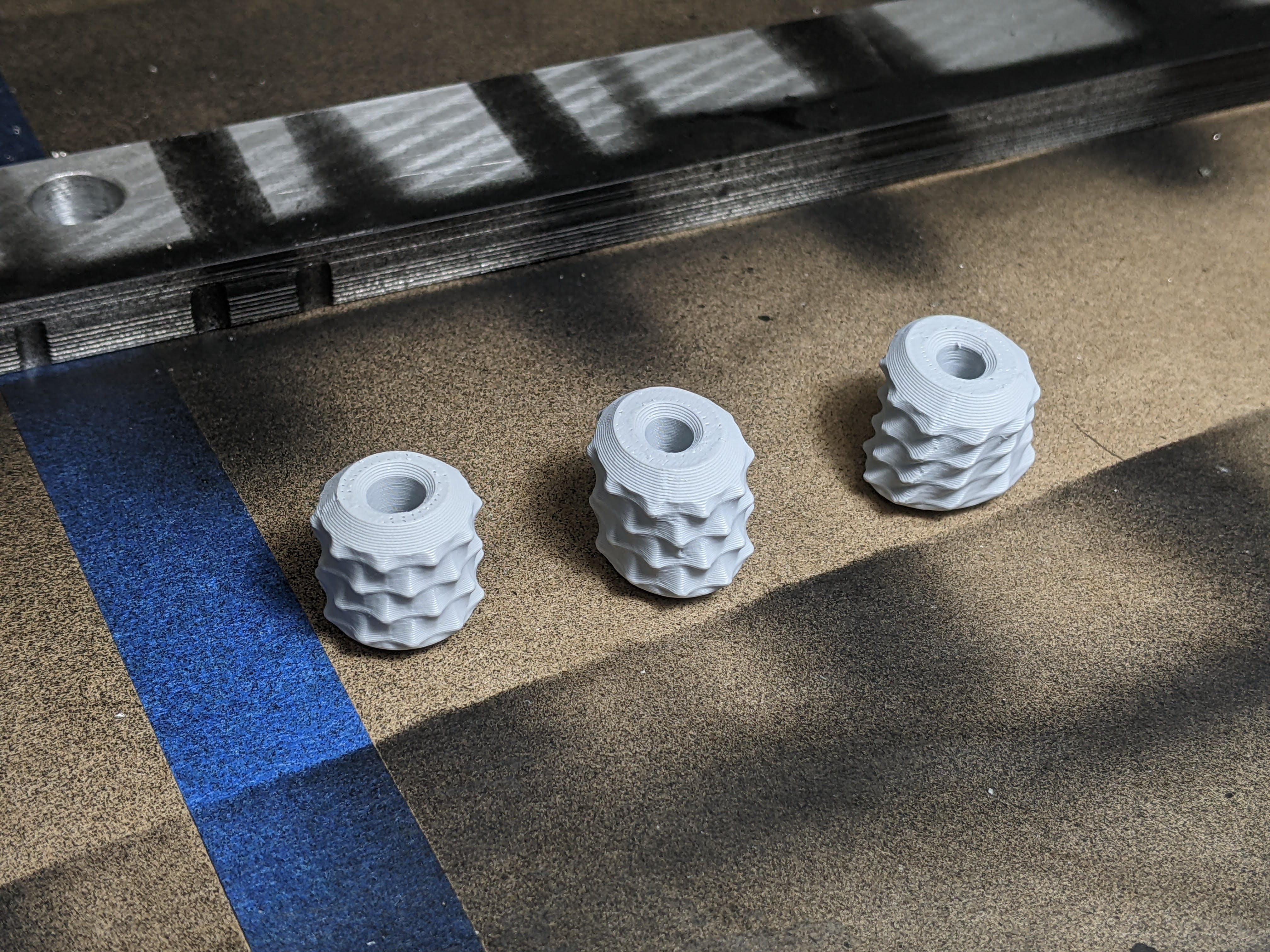 Large knurl / "spiky" 6mm paracord beads