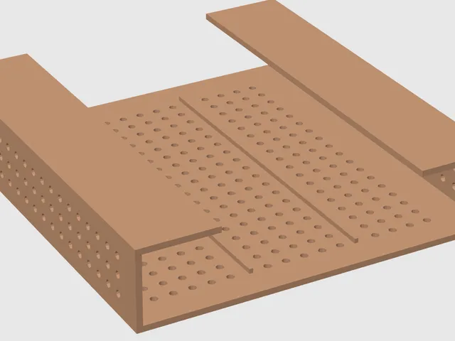 Under-Table Storage Tray for Remote Controls and Small Items