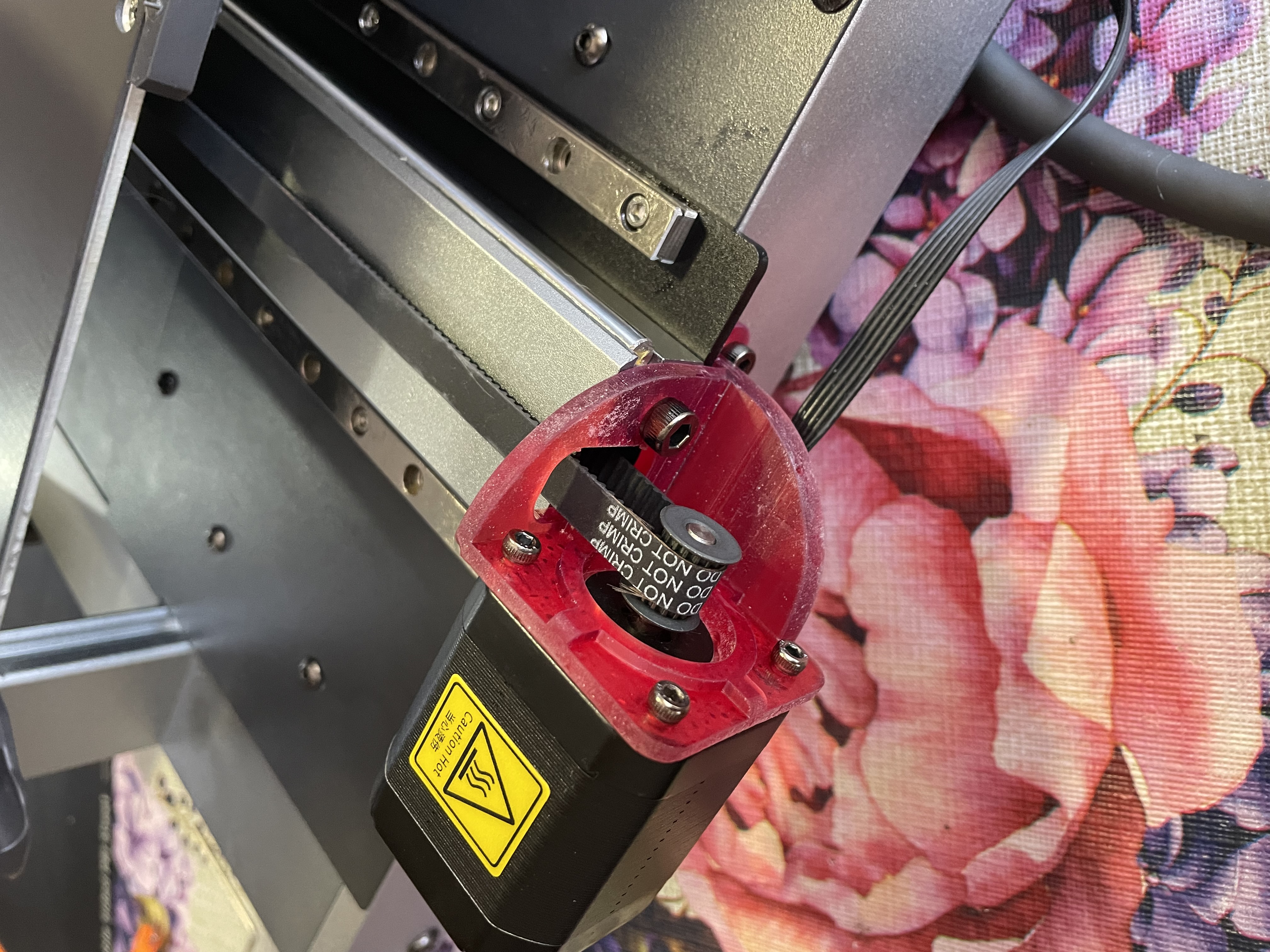 Anycubic Kobra 3: Y-Axis motor bracket for dual linear rail system upgrade