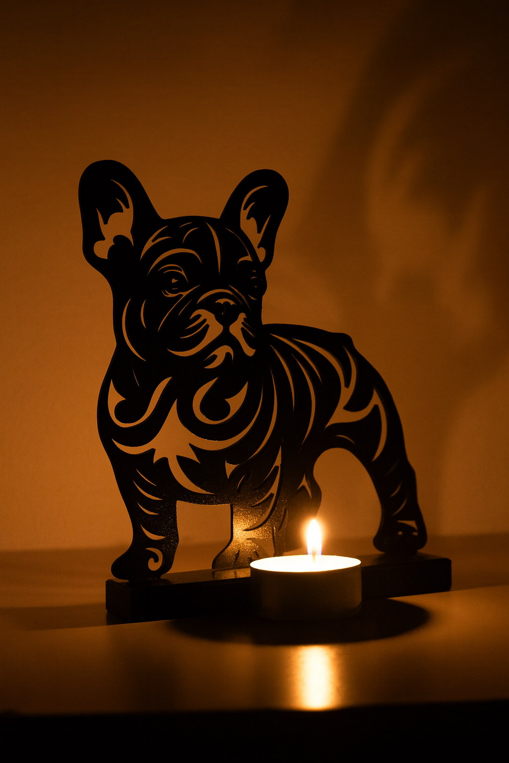 Bouledogue Français stylisé
