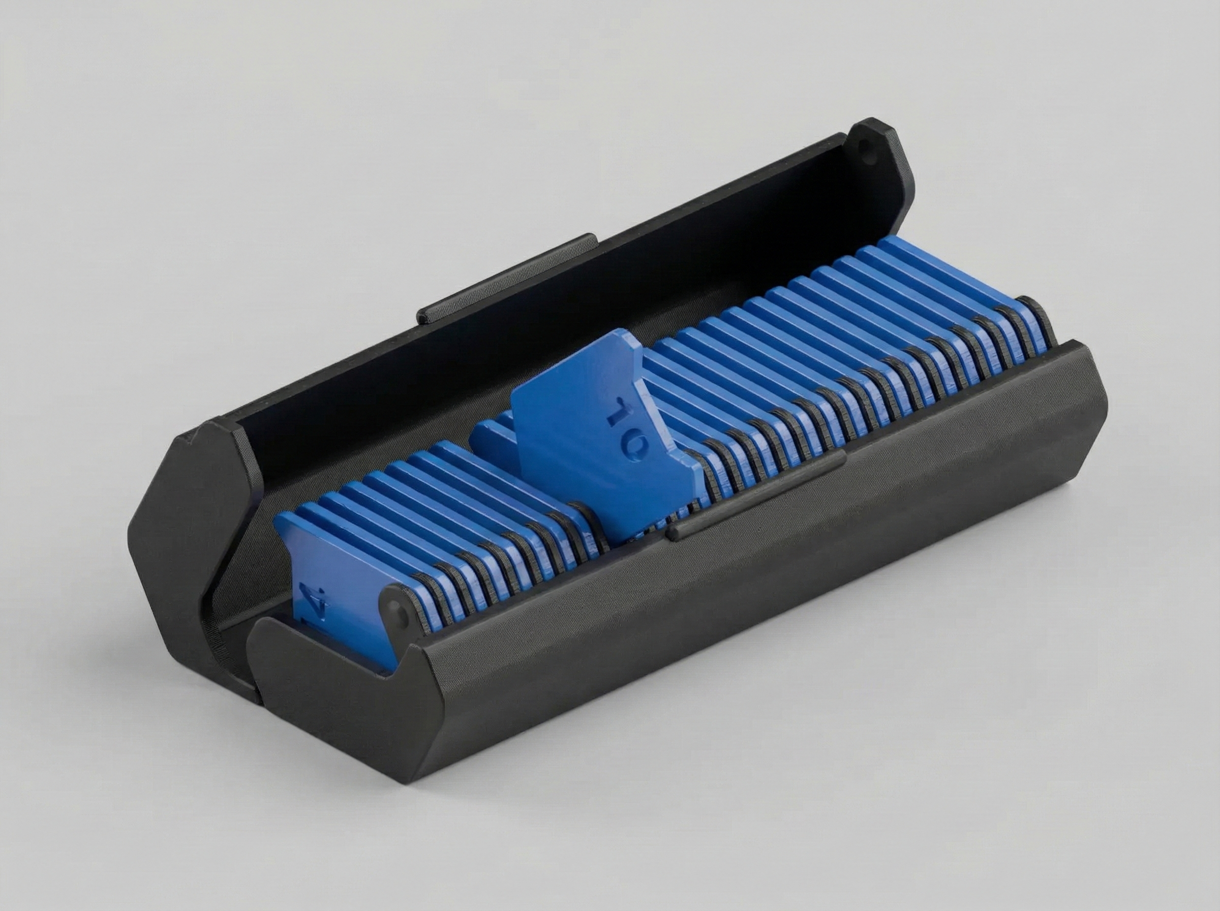 Chamfer Gauge Set – Print-in-Place Organizer
